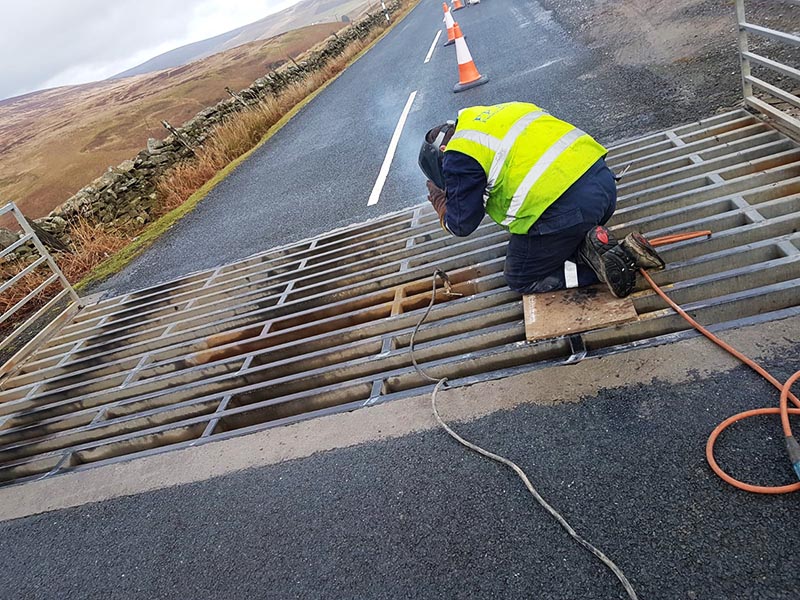 fabrication, welding and design of cattle grids